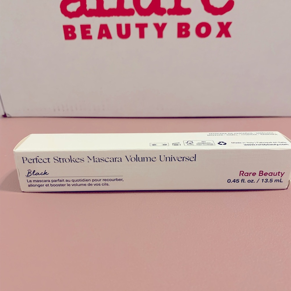 🔥 NEW Rare Beauty Perfect Strokes Universal Volumizing Mascara Black Full Size